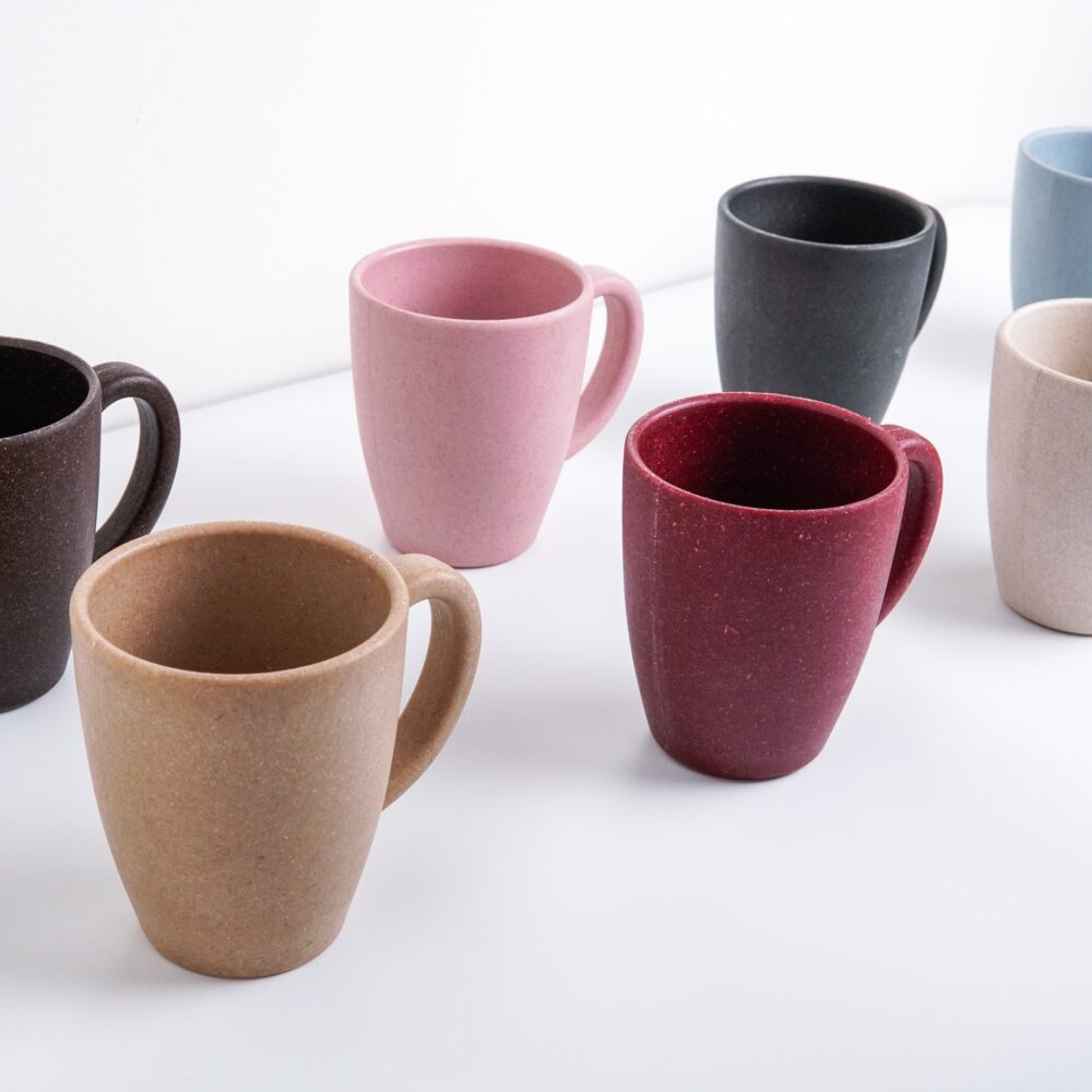 Bambusk Coffee Mug – 300ml | Eco-Friendly Bamboo & Rice Husk Cup | Biodegradable, Microwave Safe - Image 4