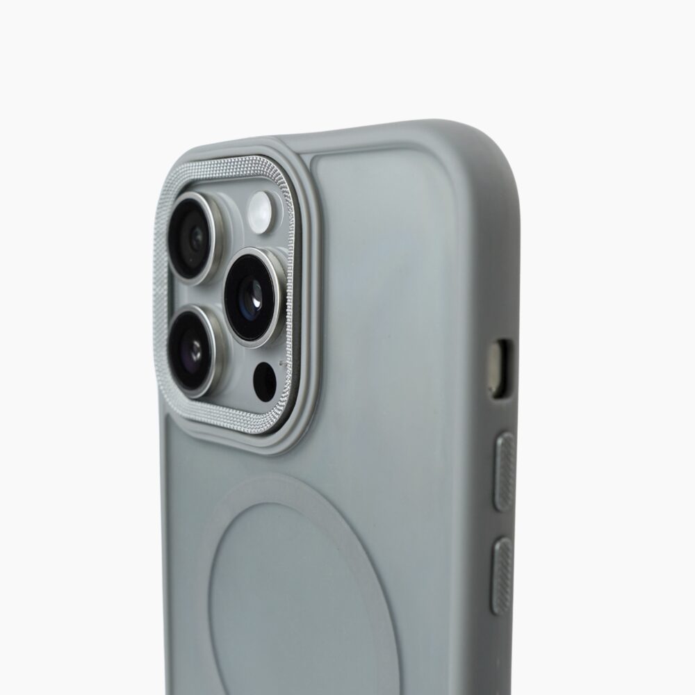 FrostEdge MagSafe Silicone iPhone Case | Sleek Protective Back Cover for iPhone 13, 14, 15, 16 Series - Image 2