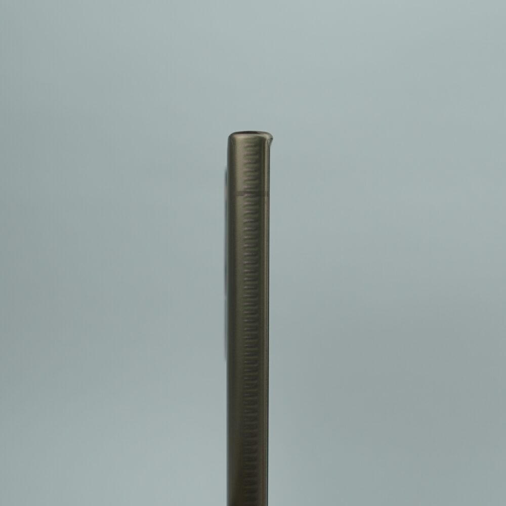 FrostEdge Slim MagSafe Case for Samsung S24 Ultra | Frosted Ribbed Transparent Back Cover | Black & Grey Accent Options | Lightweight Protective Case - Image 4