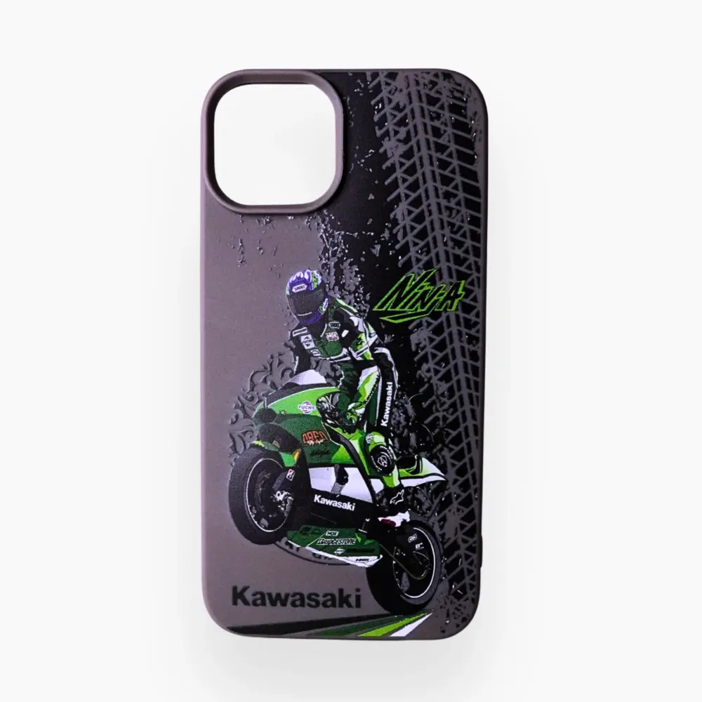 DandyCult-iPhone13-Silicon-Cases-Affordable-Designer-iPhone-Cases-7 Ninja Racing Silicon Case for iPhone 13 - Image 1